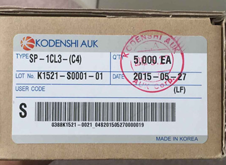 Sp-1cl3 Kodenshi LED Optoelectronics Dip 2 Through Hole Mount