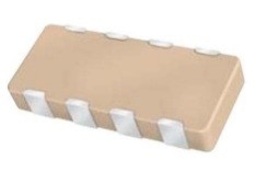 W3A43C102KAT2A AVX Ceramic Capacitor Array 0.001uF 25V X7R 0612 Pad SMD
