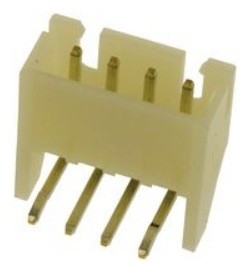 Een s4b-xh-Gehulde Kopbal 4 Kanten HDR 4 POS 2.5mm Soldeersel RA Side van JST Conn