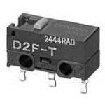 Het door-Gat van de de ONDERDOMPELINGSschakelaar SPDT Pin Plunger 0.1A 30VDC 0.74N van d2f-01f-t OMRON SMD