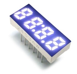 4 Raad van de cijfer de Elektronische Digitale Vertoning, 0,25 Duim 7 Segment Geleide Vertoning voor Tijdopnemer