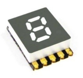 Van de LEIDENE Elektronische Digitale Buis 0,2 Duim 1 Digitale Vertoningsraad Cijfer